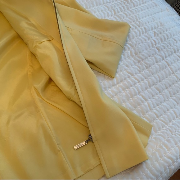 Escada Margaretha Ley Yellow Blazer Jacket - Picture 5 of 9